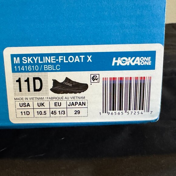 HOKA Men's Transport Skyline Black 11 - Picture 3 of 9